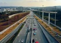 obras de acesso ao Rodoanel Leste