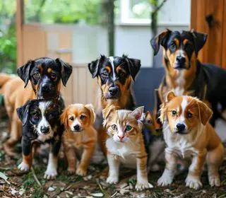 animais para adoção em Itaquá