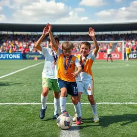 Itaquá conquista título da fase sub-regional dos Jogos Abertos da Juventude no vôlei masculino
