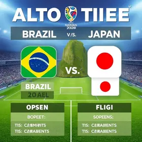 Alto Tietê durante jogo Brasil Japão