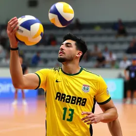 Artur Nogueira na Superliga C de Vôlei