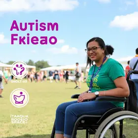estrutura de inclusão do Itaquá Rodeio Fest