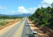 Trecho da rodovia Alberto Hinoto liberado