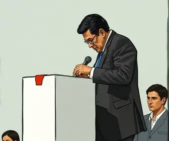 votação na E.E. José Olympio Filho
